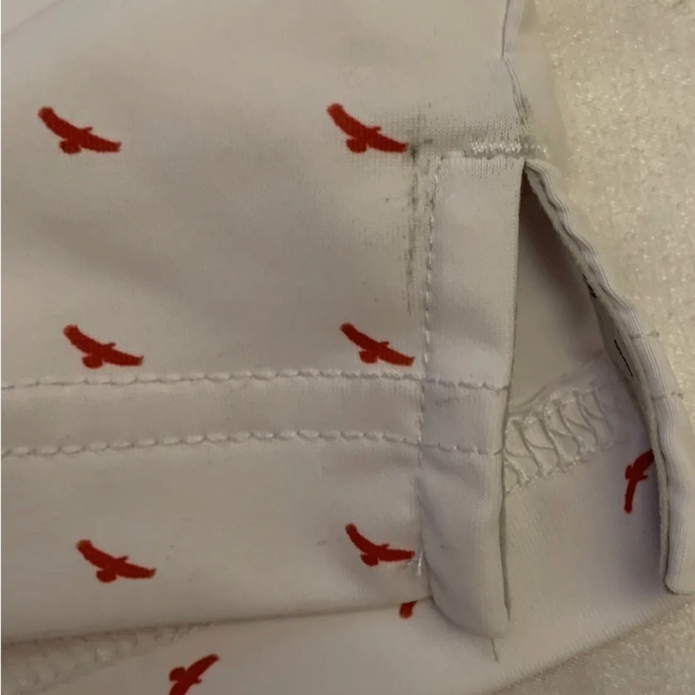 NWT Walter Hagen USA Eagle Flag Print Golf Polo Mens Size Stretch New - Picture 5 of 14
